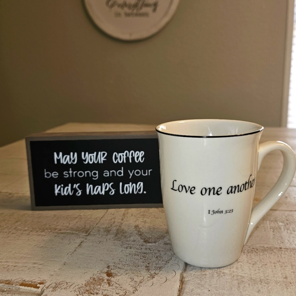 Inspirational White Mug